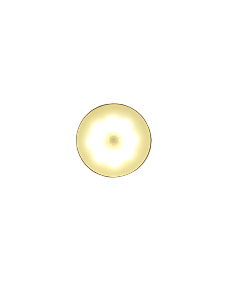 snaptree circle lamp yellow light